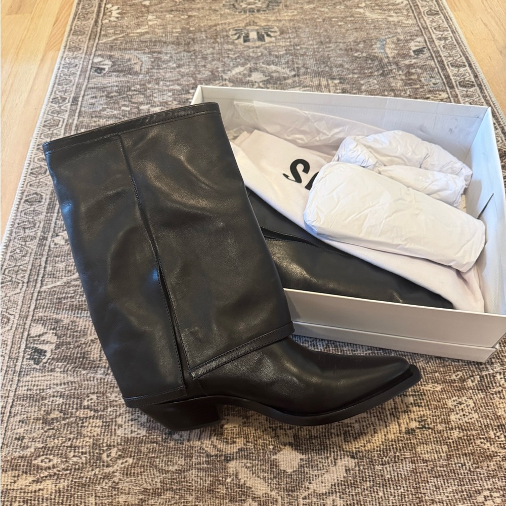 Schultz x revolve clay boots